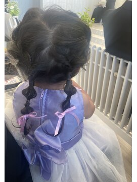 トップヘアー 中庄店(TOP HAIR fuapua) お子様  お呼ばれヘア　【 mery 】