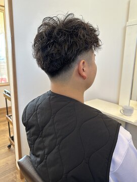 ロルド シェリ(Rold Cheri) ふんわりスパイラルパーマ/メンズパーマ/短髪パーマ