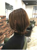 ★似合わせカットグレーベージュ髪質改善インナーカラー前髪
