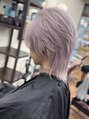 ヘアーサロン カラー 色彩店(COLOR) パールホワイトカラー