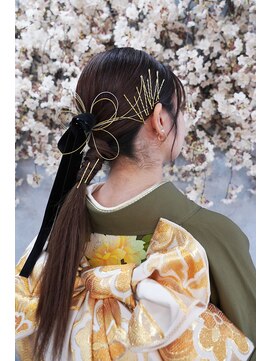 フォトリンクキポ 日本橋(Photo link ki.po) 振袖☆着付け＋ヘアセット　￥14,300～