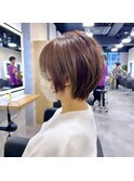 丸みショート