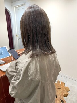 プフ 伏見(puf) [puf 伏見/丸の内/栄/名古屋]オリーブグレージュカラー★鳥山