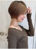 みねスタイル♪ 前下がり ひし形 ショートボブ 30代 40代 50代
