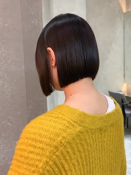 ロンド 表参道店(Lond) ◇ボブ 縮毛矯正 顔周りカット 表参道 髪質改善