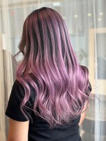 カラ ヘアーサロン(Kala Hair Salon) ハイライトバレイヤージュダブルカラーケアブリーチ20代30代