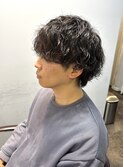 長めウェーブパーマ