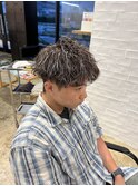 ホワイトメッシュ/メンズカット