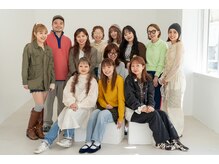 個性溢れる明るくおしゃれなスタッフ☆