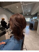 アフィニティ(affinity)&nbsp;ミディアムウルフハイレイヤー