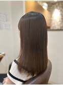 髪質改善/ミルクティーベージュ/縮毛矯正