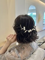 シー(she.) ボブハーフツイン　ハーフツイン　ハーフアップ＃桂