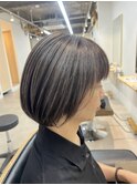 レイヤー/ショートボブ/くびれ/30代40代/切りっぱなし/市川/船橋