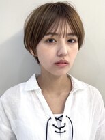 サーカス バイ ビュートリアム 青山(CIRCUS by BEAUTRIUM) 大人可愛い 前髪長め マッシュショート ショートヘア