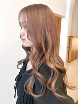 ロティー(loty)&nbsp;ロング ケアブリーチ ハイトーン ミルクティーベージュ 髪質改善