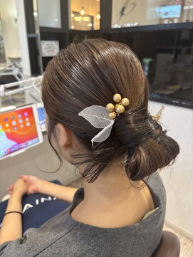 カイノ いずみおおつCITY店(KAINO) 上品カチモリ×結婚式アレンジ