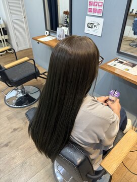 レアレア ヘアアンドライフ(LeaLea) イメチェン/ピンクベージュ/アンブレラカラー/前髪/伊丹