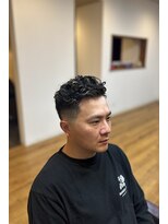 パーク(PERK) メンズパーマ×ハイライト