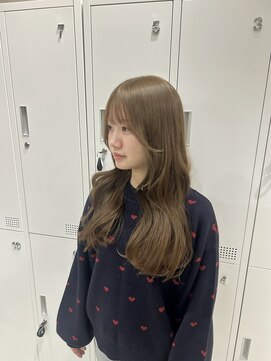 リサヘアーデザイン(RISA HAIR DESIGN) 透明感たっぷりベージュカラー
