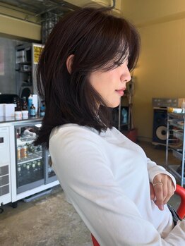 チーキー(CHEEKY)の写真/【八丁堀駅より徒歩1分】技術を活かして再現性を意識した施術をご提供！セットのしやすいスタイルに◎