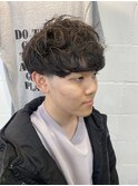 メンズカットフェードスキンフェードニュアンスパーマ