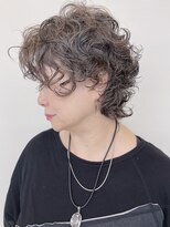 モリオフロムロンドン 原宿本店(morio from London) 【morio原宿】ショートウルフパーマ 外国人風 くるくる