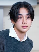 アンサー 原宿(ANSWER)&nbsp;メンズ髪質改善縮毛矯正センターパート地毛風ストレート癖毛
