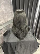 ネームレス 心斎橋(nameless)&nbsp;オリーブ×髪質改善TR 艶ミディアム｜心斎橋 30代40代色