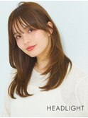 韓国ハッシュカット小顔似合わせくびれ大人ミディアムレイヤー