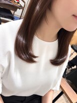 アイナ 銀座(Aina) 透明感ベージュカラーレイヤースタイル