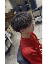 ハッシュタグネイビー 仙台駅前店(＃NAVY)&nbsp;シャドウパーマ/仙台駅前/フェザーパーマ/スパイキーショート