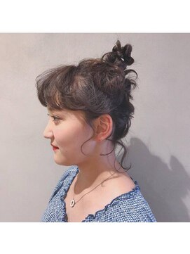 フェンヘアーアイス 中目黒(Fen.hair ici) アヤサンアレンジ ダブルカラー