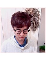 アトリエ リーフ(atelier leaf)&nbsp;クセ毛を生かしたツーブロック