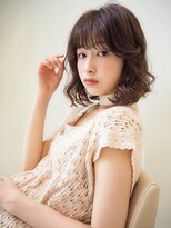 ゆるふわウェーブ ボブ パーマ