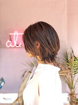 アットティー 金沢文庫(at tee...) 『attee...hair&nail』ショートウルフ