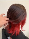インナーカラーボブ