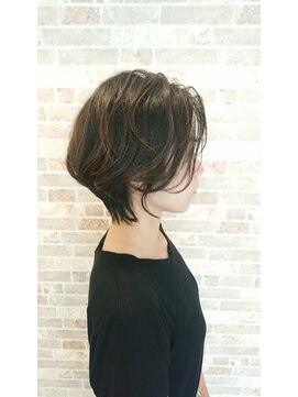 ミエル(miel) 【hair design miel】ウルフショート