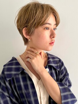 トレス(TRESS) マロンベージュ/Aラインボブ/ショートボブ/ペールベージュ