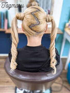 タグマル 外巻きツインテール☆