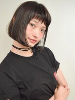 ゼストカロン(ZEST Kalon)&nbsp;外国人風・黒髪クールショート・マチルダボブ♪