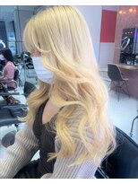 キーン 吉祥寺店(keen)&nbsp;《NANAKO》フェイスレイヤーカット×抜きっぱなしブロンド