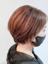 イマジン 天神橋店(IMAGINE)&nbsp;お客様スタイル☆30代40代50代☆小顔絶壁補正ショートボブ