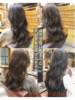 チョビー(Chobii)&nbsp;デジタルパーマ上手いロングヘアカタログゆるふわ韓国風栗原/24