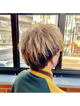 ヘアリゾートエーアイ 西日暮里店(Ai) ツートンカラー