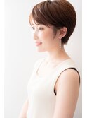 シースルーバング/丸みショート/20代/30代/40代 ららぽーと
