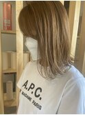 ゆるふわミディアムヘア