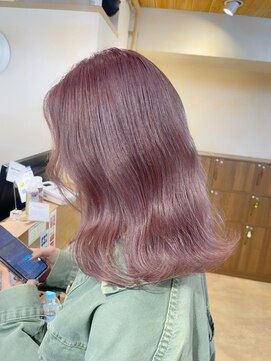 アンククロス 表参道(ANKH CROSS) ブリーチ2回～パールピンク