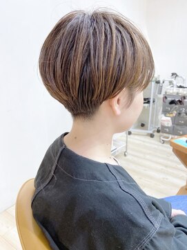 モリオ フロム ロンドン 成増店 【morio成増/ムラマツ】大人可愛いマッシュショートハイライト