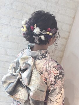 リーホリエ(Lee Horie) 【石森】着物ヘアアレンジ