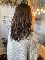 イング(ing)&nbsp;lavender brown × layer